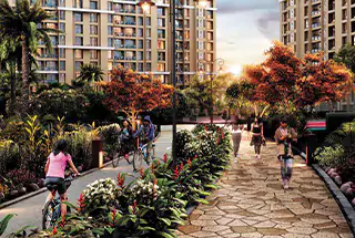 Cycling Track & Strolling Path