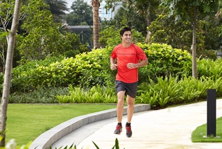 Rubberised Jogging Track