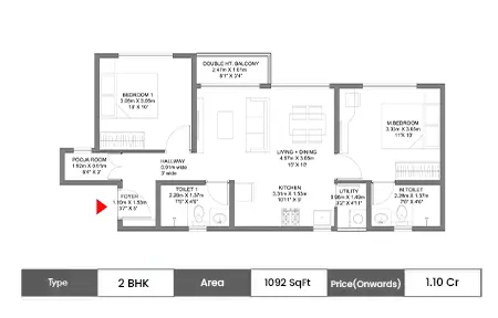 2 BHK-1092