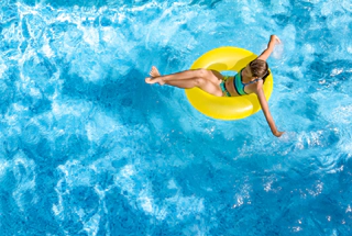 Swimming Pool With Deck