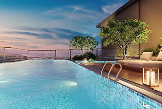 Rooftop Infinity Pool