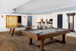 Indoor games room