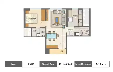 1 BHK-461-502