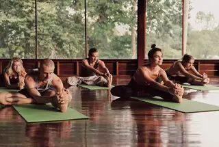 Yoga/meditation deck