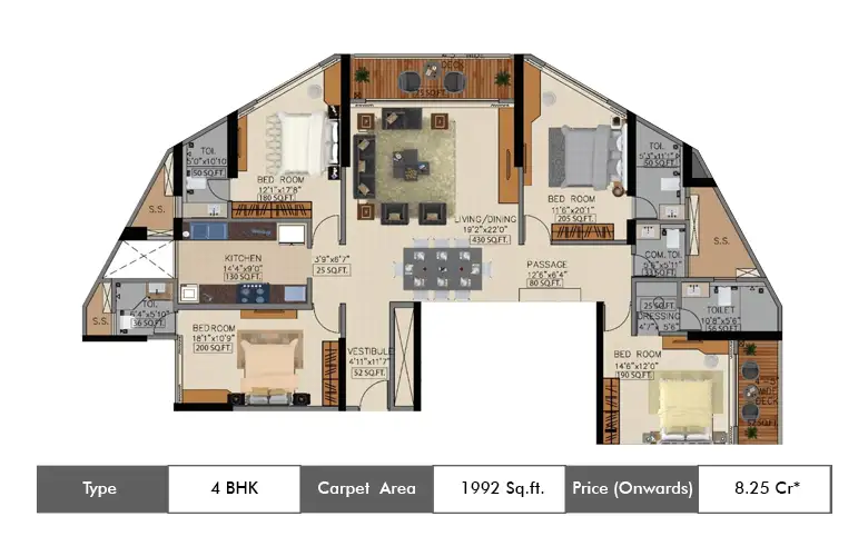 4 BHK-1992