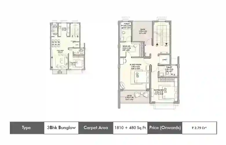 3bhk 1810-410sq.ft