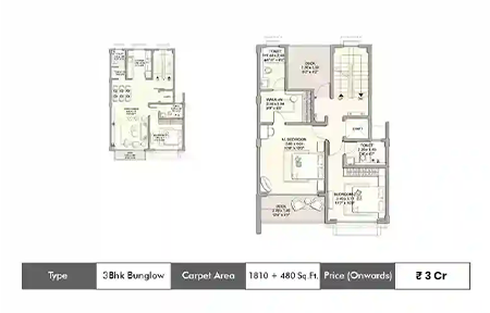 3bhk 1810-410sq.ft
